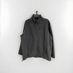 Galls Mens XL Black Zip Jacket Coat Tactical Security Uniform‎ EUC H1